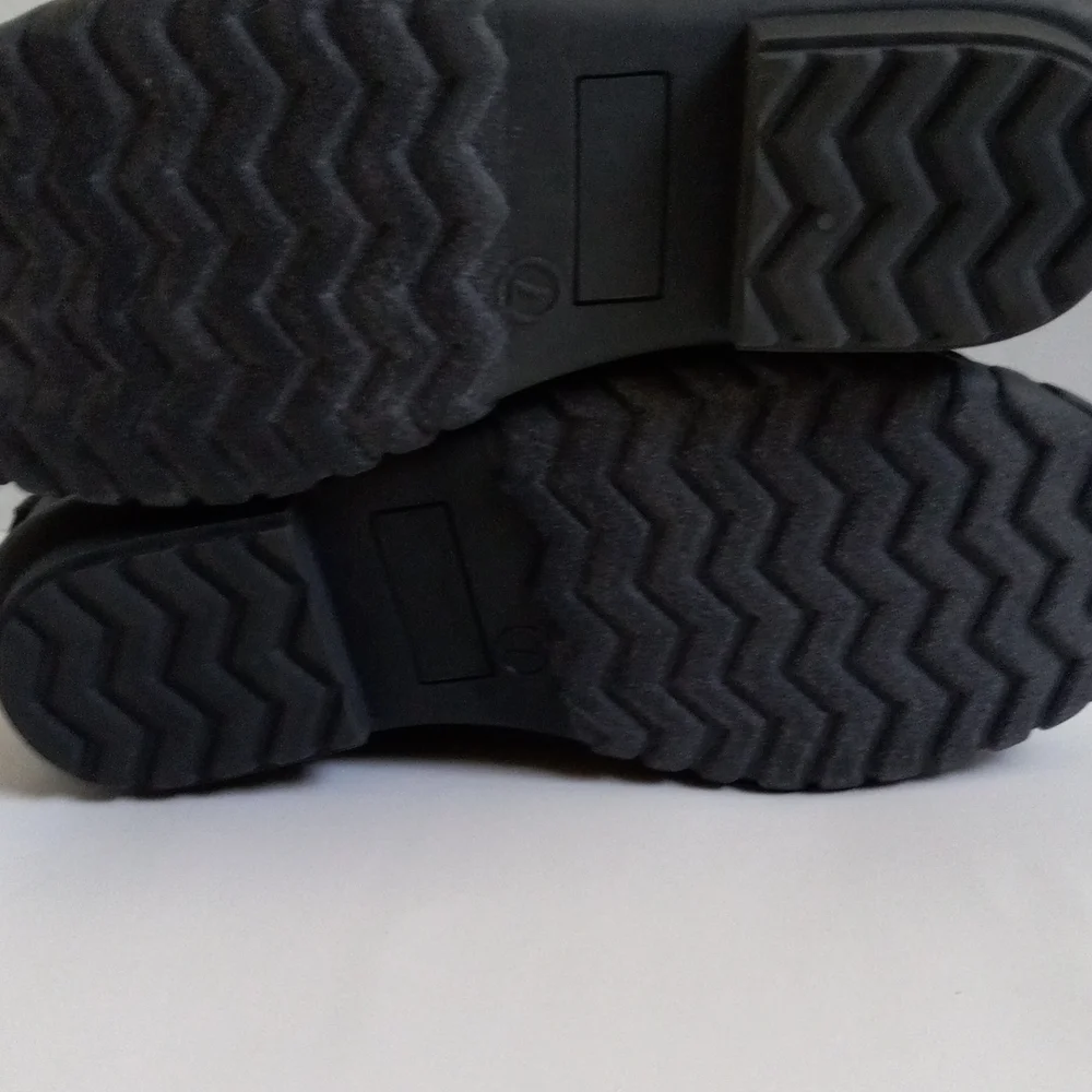 FUAX FUR WINTER RAIN BOOTS